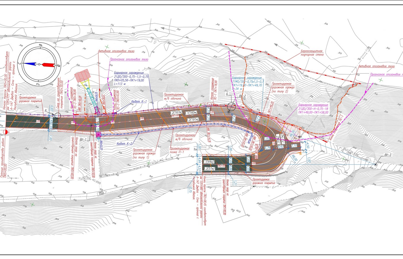 Проект новой дороги джубга сочи на карте